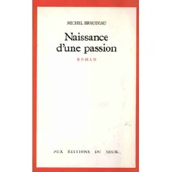 livre naissance d'une passion