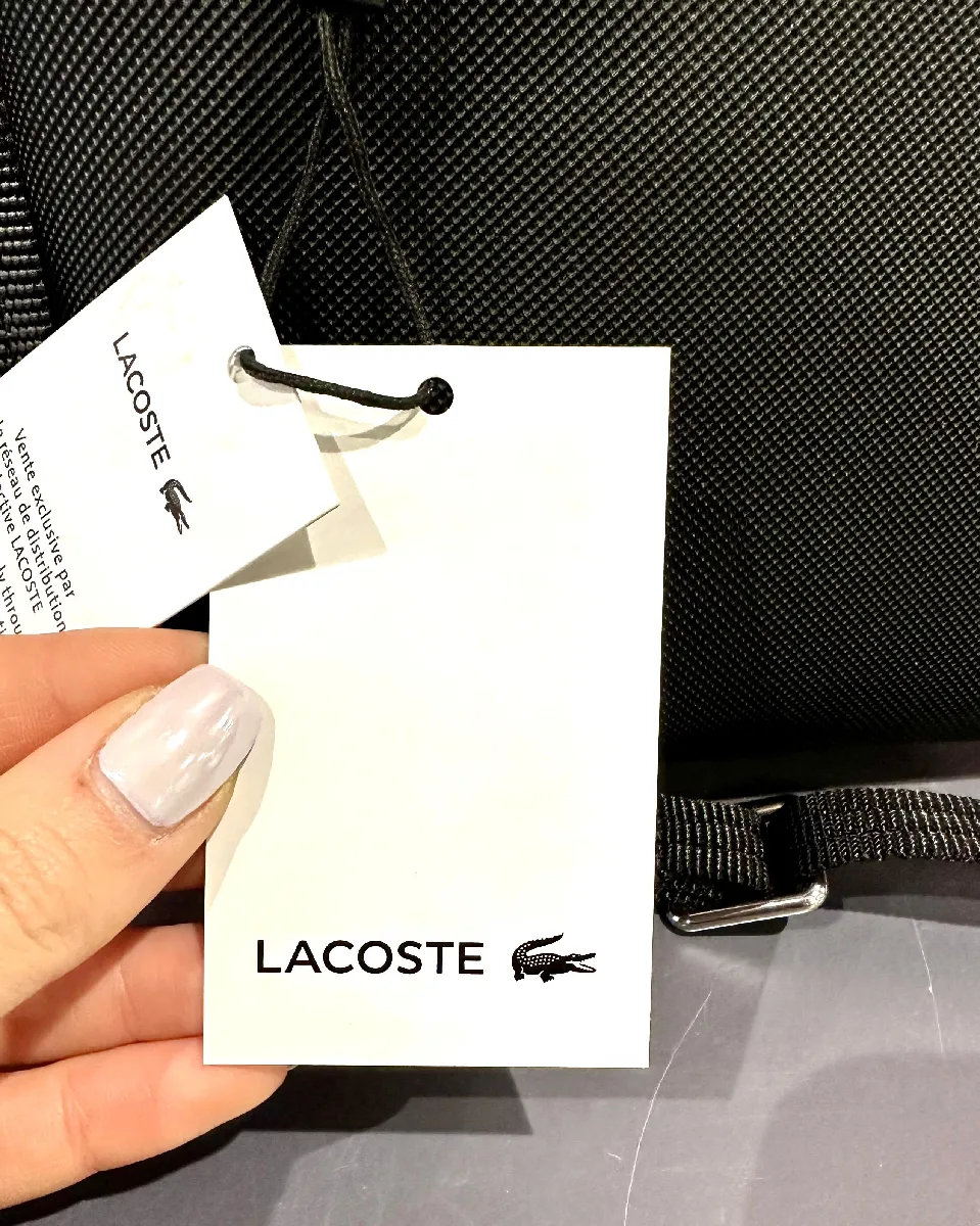 Sac papier fashion lacoste