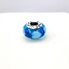 charm pandora murano bleu avec coeur  argent 925 millième (22 ct) 3,44gr