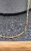 collier or maille fantaisie or 750 millième (18 ct) 34,24g