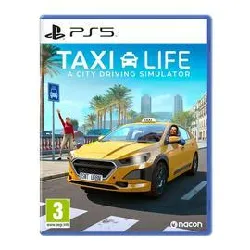 jeu ps5 taxi life : a city driving simulator ps5