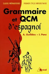 livre grammaire et qcm d'espagnol (1ère et 2e langue)
