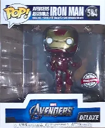 the avengers - iron man avengers assemble diorama deluxe pop! vinyl (rs) #584