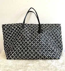 by malene birger sac abi tote en toile monogram