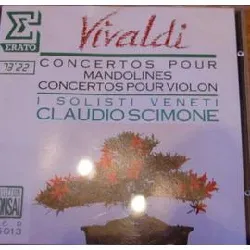 cd antonio vivaldi - concertos pour mandolines, concertos pour violon
