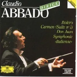 cd claudio abbado - abbado conducts: bolero, carmen suite no.1, don juan, italian symphony
