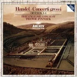 cd georg friedrich händel - concerti grossi - op. 6 nos. 1 - 4 (1984)