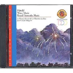 cd georg friedrich händel - water music - royal fireworks music (1988)