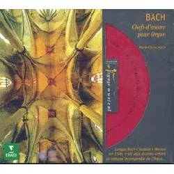cd johann sebastian bach - chefs - d’œuvre pour orgue
