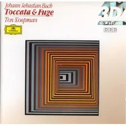 cd johann sebastian bach - organ works - toccata & fuge (1989)