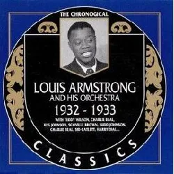 cd louis armstrong and his orchestra - 1932 - 1933 (1990)