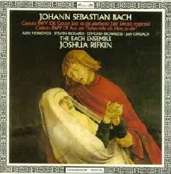 cd the bach ensemble - j. s. bach: cantatas 106 & 131 (1987)