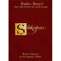 dvd coffret shakespeare - hamlet & henry v