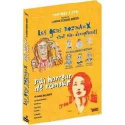 dvd les gens normaux n'ont rien d'exceptionnel - j'ai horreur de l'amour - edition collector