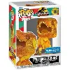 figurine funko! pop - jurassic park n°1380 - tyrannosaurus rex (ambre) - translucide (71340)