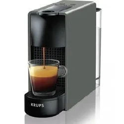 jeu nes machine à café krups nespresso essenza mini xn110b - 19 bar - gris intense