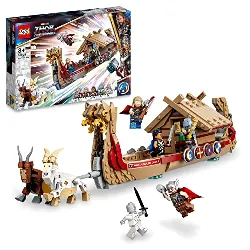 lego marvel - le drakkar de thor - 76208
