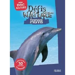 livre animaux marins