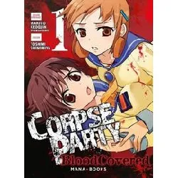 livre corpse party : blood covered tome 1