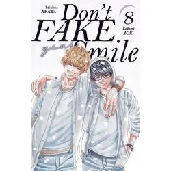 livre don't fake your smile - tome 8