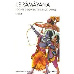 livre le ramayana : conte selon la tradition orale