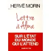 livre lettre à alma sur l'état du monde qui l'attend