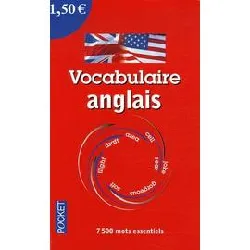 livre vocabulaire anglais à 1.99 euros