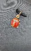 pendentif coccinelle or 750 millième (18 ct) 1,08g