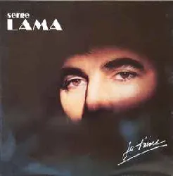 vinyle serge lama - je t'aime (1987)