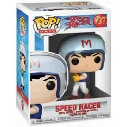 animation - bobble head pop n° 737 - speed racer - speed avec casque