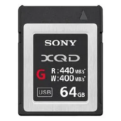 carte xqd sony xqd 64go g series