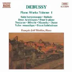 cd claude debussy - piano works volume 1 (1995)