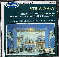 cd igor stravinsky - pétrouchka, l'oiseau de feu (1987)