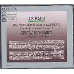 cd johann sebastian bach - das wohltemperierte klavier 2 / the well - tempered clavier 2