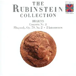 cd johannes brahms - concerto no. 2 - rhapsody, op.79 - 2 intermezzos (1987)