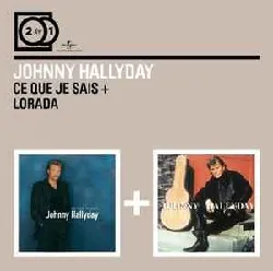 cd johnny hallyday - ce que je sais + lorada (2014)