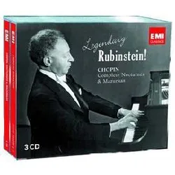 cd legendary rubinstein : chopin, complete nocturnes & mazurkas