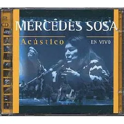 cd mercedes sosa - acústico en vivo (2002)