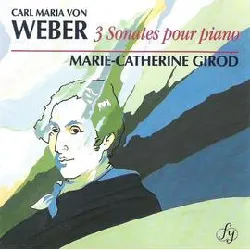 cd weber 3 sonates pour piano