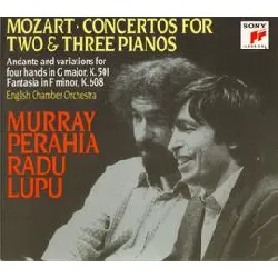 cd wolfgang amadeus mozart - concertos for two & three pianos (2000)