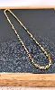 collier maille corde en chute or 750 millième (18 ct) 10,24g