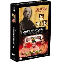 dvd arts martiaux - coffret prestige - pack