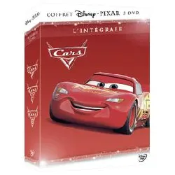 dvd cars - intégrale - 3 films