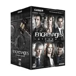 dvd engrenages - coffret intégral des saisons 1 à 4 dvd
