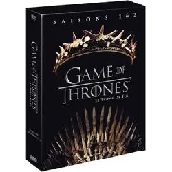 dvd game of thrones (le trône de fer) - saisons 1 & 2