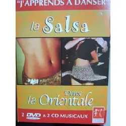 dvd j'apprends à danser la salsa & la danse orientale - dvd