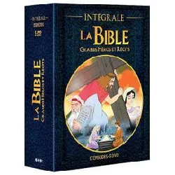 dvd la bible, grands héros et récits - intégrale - 13 épisodes - 5 dvd