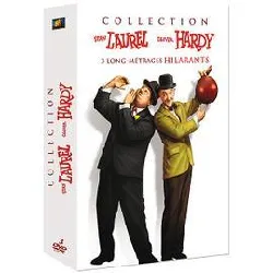 dvd laurel & hardy - 3 films - pack