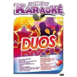 dvd les tubes karaoke duos + les plus belles voix de la chansons française