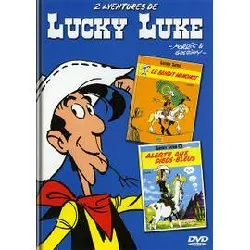 dvd lucky luke - le bandit manchot + alerte aux pieds - bleus